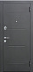 Металлическая дверь Гарда 7.5 серебро темный кипарис
