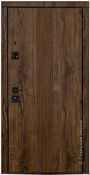 Металлическая дверь Wood M80M