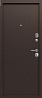 Металлическая дверь Тайга 7см металл/металл