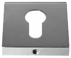 Накладка на цилиндр квадратная полированный хром PAL-KH-Z-S PC