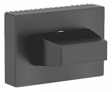 Завертка CUBE PAL-WC SQ MatBlack черный