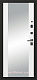 Металлическая дверь OIKO ACOUSTIC K2 Grey Soft/Reflex Софт белый