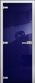 Межкомнатная дверь Maybah со стеклом RAL 5002