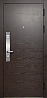 Металлическая дверь Luxor 2МДФ Элемент Велюр Белый софт