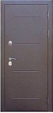 Металлическая дверь ISOTERMA 11 см Медный антик астана милки