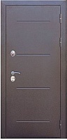 Металлическая дверь ISOTERMA 11 см Медный антик астана милки