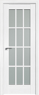 Дверь Пекан Белый 102XN ст.матовое 2000*800 (190) R Krona