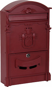 Ящик почтовый К-31091Ф красное вино