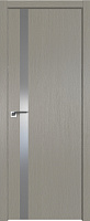 Дверь Стоун  6ZN ст.серебро матлак 2000*800 (190) кромка 4 стор. ABS Eclipse