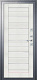 Металлическая дверь Porta T 403.П22 Букле Графит/Bianco Veralinga