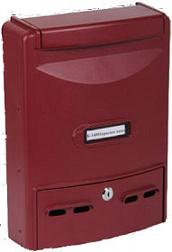 Ящик почтовый К-34001 красное вино