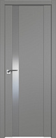 Дверь Грей 62U 2000*800 (190) ст.серебро матлак Krona
