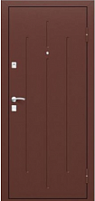 Металлическая дверь СтройГост 7-1 итал.орех (1800,1900)