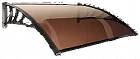 Козырек конструктор ТП-1000х1500 коричневый