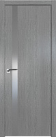 Дверь Грувд Серый 6ZN ст.серебро матлак 2000*800 кромка 4 стор. ABS