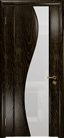 Межкомнатная дверь Фрея-2 ясень венге золото