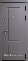 Металлическая дверь OIKO ACOUSTIC K2 Grey Soft/DIM I-10 Angel Matt