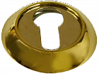 Накладка на ключевой цилиндр SILLUR CL P.GOLD (золото блестящее, круглое основание)