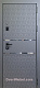 Металлическая дверь OIKO ACOUSTIC Grafika-1 Grey Soft/Reflex Софт серый