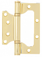 Петля накладная  VЕTTORE FLUSH 100×75×2.5mm GP  (Золото)