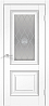 Межкомнатная дверь ALTO 7 ясень белый структурный стекло