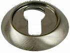 Накладка на ключевой цилиндр SILLUR CL S.CHROME (матовый хром, круглое основание)