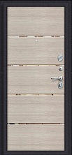 Металлическая дверь PORTA S 4.П50 IMP-6 ALMON 28/CAPPUCCINO VERALINGA