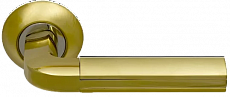 Ручка раздельная ARCHIE SILLUR 96 S.GOLD/P.GOLD (матовое золото/золото блестящее)