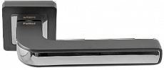 Ручка раздельная PALLINI PAL-126-RS SBN/NP "Токио" (матовый черный никель матовый никель/полированный никель)