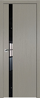 Дверь Стоун  6ZN ст.черный лак 2000*800 (190) кромка 4 стор. ABS Eclipse
