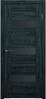 Межкомнатная дверь Бостон Черное дерево лакобель черный