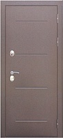Металлическая дверь 11 см ISOTERMA Медный антик Венге