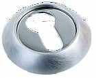 Накладка на ключевой цилиндр CL 9 (матовый хром, круглое основание)