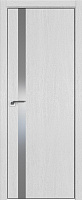 Дверь Монблан  6ZN ст.серебро матлак 2000*800 (190) кромка 4 стор. Black Edition Eclipse