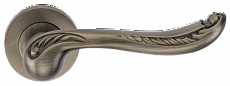 Ручка раздельная ACANTO BL. SILVER (20G) (на круглой розетке, чернёное серебро)