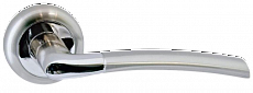 Ручка раздельная PALLINI РАL-06 SN/CP "Гарда" (матовый никель/полированный никель)