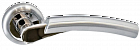 Ручка раздельная PALLINI РАL-12 SN/NP "Сардиния" (матовый никель/полированный никель)